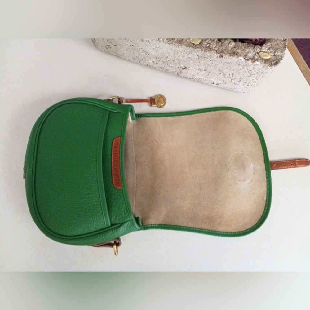 Dooney & Bourke Vintage, 1992, AWL Western Saddle Bag, Medium Size - Picture 14 of 14